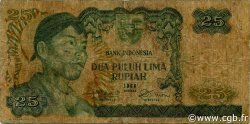 25 Rupiah INDONÉSIE  1968 P.106a B