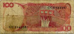 100 Rupiah INDONESIA  1984 P.122a MB