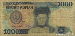 1000 Rupiah INDONÉSIE  1987 P.124a TB