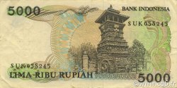 5000 Rupiah INDONESIA  1986 P.125a q.SPL