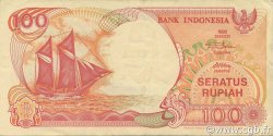 100 Rupiah INDONESIA  1995 P.127d XF-