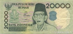 20000 Rupiah INDONESIEN  1999 P.138b fVZ