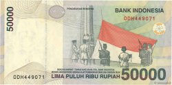 50000 Rupiah INDONESIA  2005 P.139g SC+