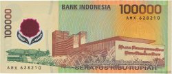100000 Rupiah INDONESIA  1999 P.140 FDC