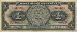 1 Peso MEXIQUE  1969 P.059k TTB