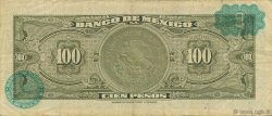 100 Pesos MEXICO  1967 P.061d q.BB