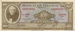 100 Pesos MEXIQUE  1973 P.061i NEUF