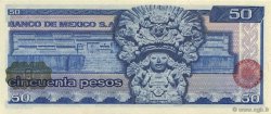 50 Pesos MEXICO  1978 P.067a FDC