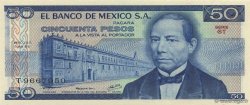 50 Pesos MEXICO  1979 P.067b FDC