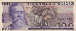 100 Pesos MEXIQUE  1979 P.068c SUP