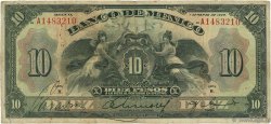 10 Pesos MEXICO  1934 P.022g F