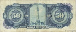 50 Pesos MEXICO  1963 P.049o BC