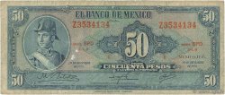 50 Pesos MEXICO  1972 P.049u G