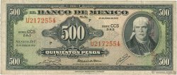 500 Pesos MEXICO  1978 P.051t F