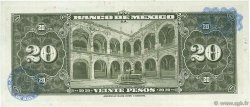 20 Pesos MEXICO  1970 P.054p EBC+