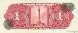 1 Peso MEXICO  1954 P.056b SC