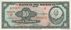 10 Pesos MEXICO  1958 P.058e