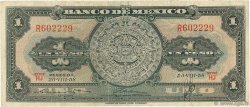 1 Peso  MEXIQUE  1958 P.059d B