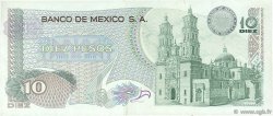 10 Pesos MEXIQUE  1971 P.063d TTB