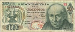 10 Pesos MEXIQUE  1973 P.063f B