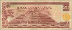 20 Pesos MEXIQUE  1973 P.064b B