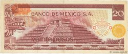 20 Pesos MEXICO  1977 P.064d F+
