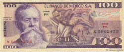 100 Pesos MEXIQUE  1974 P.066a TTB
