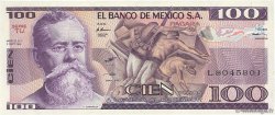 100 Pesos MEXICO  1981 P.074b UNC