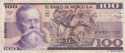 100 Pesos MEXICO  1982 P.074c MB