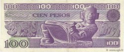 100 Pesos MEXIQUE  1982 P.074c TTB
