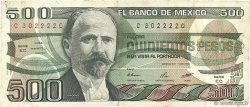 500 Pesos MEXICO  1984 P.079b BB