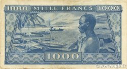 1000 Francs GUINEA  1958 P.09 SS