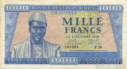 1000 Francs GUINEA  1958 P.09 VZ