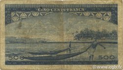 500 Francs GUINEA  1960 P.14a q.MB