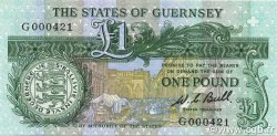 1 Pound GUERNSEY  1980 P.48a fST+