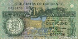 1 Pound GUERNSEY  1991 P.52a SS