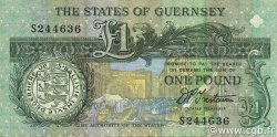 1 Pound GUERNSEY  1991 P.52b SS