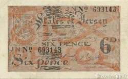 6 Pence JERSEY  1941 P.01a