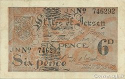 6 Pence JERSEY  1941 P.01a q.SPL