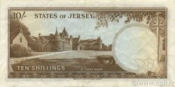 10 Shillings JERSEY  1963 P.07a fVZ