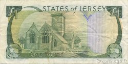 1 Pound JERSEY  1989 P.15a VF