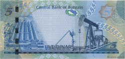 5 Dinars BAHRAIN  2008 P.27 UNC-