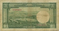 1 Dinar GIORDANA  1949 P.02b q.MB