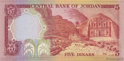 5 Dinars JORDAN  1975 P.19a UNC