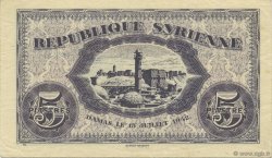 5 Piastres SYRIA  1942 P.049 XF