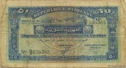 50 Piastres SYRIE  1942 P.052 B+