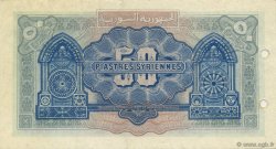 50 Piastres SYRIEN  1942 P.052 VZ