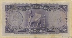 10 Dinars IRAK  1950 P.031 TTB