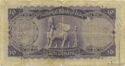 10 Dinars IRAK  1947 P.036 B