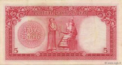 5 Dinars IRAK  1947 P.049 TTB